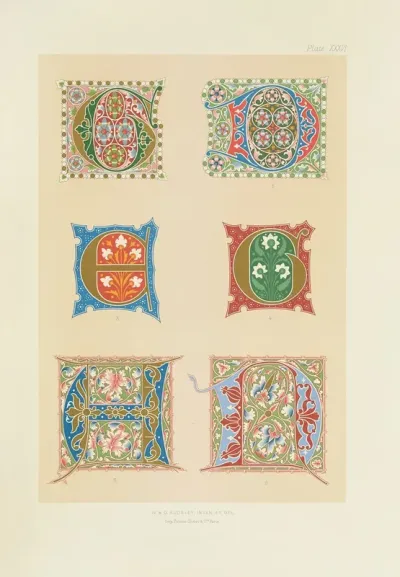 Polychromatic Decoration As Applied To Buildings In The Mediaeval Styles Pl 36