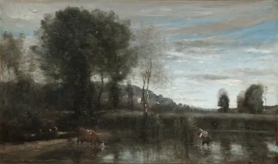 Pond At Ville Davray