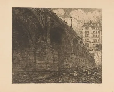 Pont De La Tournelle In Parijs 3