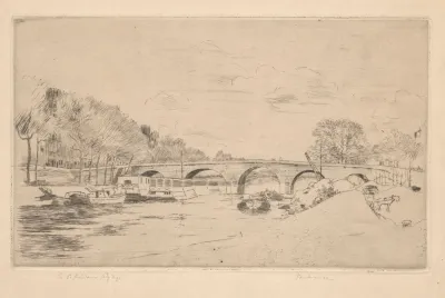 Pont Marie In Paris State Ii