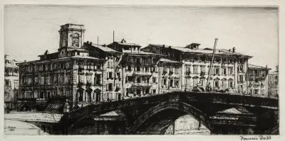 Ponte Di Mezzo Pisa