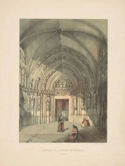 Porche De Leglise St Servais A Maestricht