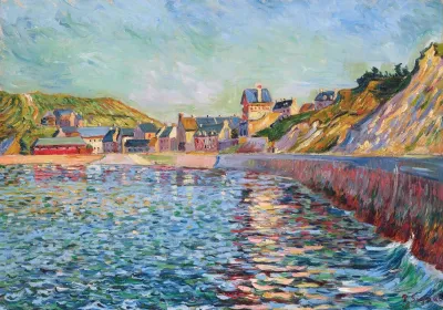 Port En Bessin Lavant Port