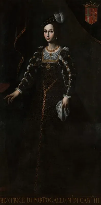 Portait Of Beatrice Of Braganza