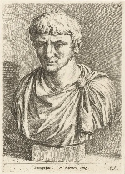 Portrait Bust Of Pompey