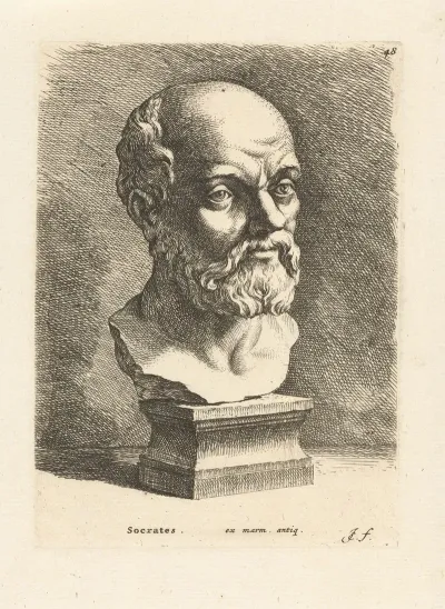 Portrait Bust Of Socrates