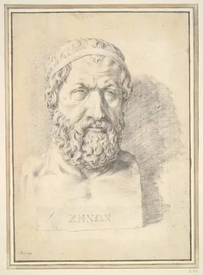 Portrait Bust Of Zeno