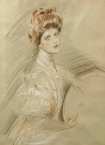 Portrait De Femme 6