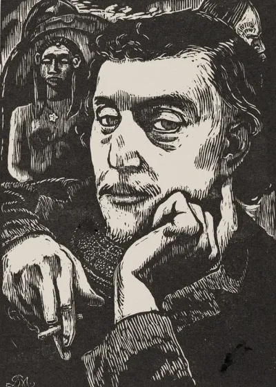 Portrait De Gauguin