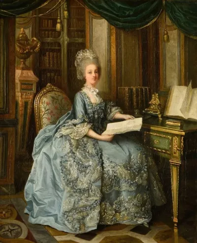 Portrait De Madame Sophie Dit La Petite Reine