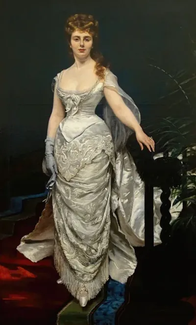 Portrait De Mademoiselle X Marquise Anforti