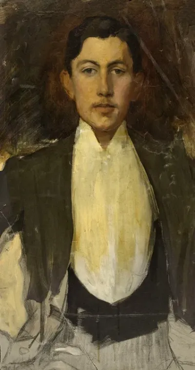 Portrait De Marcel Bing