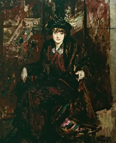 Portrait De Marguerite Decazes De Glucksbierg Princesse Jean De Broglie