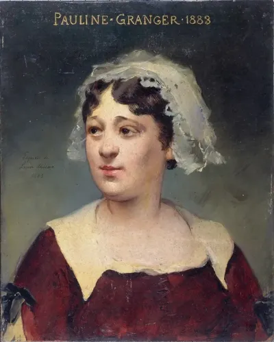 Portrait De Pauline Granger 1833 1913 Societaire De La Comedie Francaise