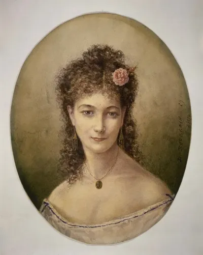 Portrait De Sarah Bernhardt 2