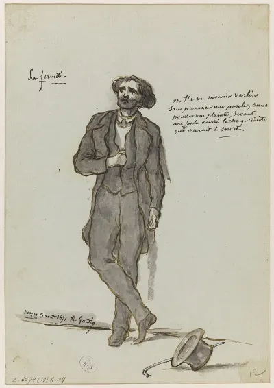 Portrait De Varlin A La Prison Mazas 12eme Arrondissement En 1871
