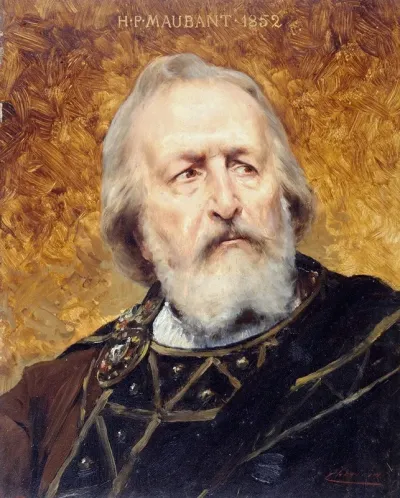 Portrait Dhenri Maubant 1821 1902 Societaire De La Comedie Francaise