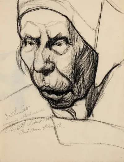 Portrait Of A Breton Woman