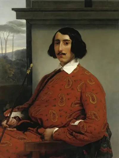 Portrait Of A Gentleman Duca Manolo Nunez Falco