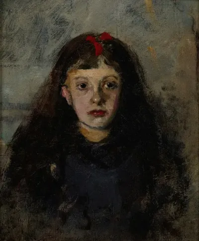 Portrait Of A Girl Zofia Sokolowska