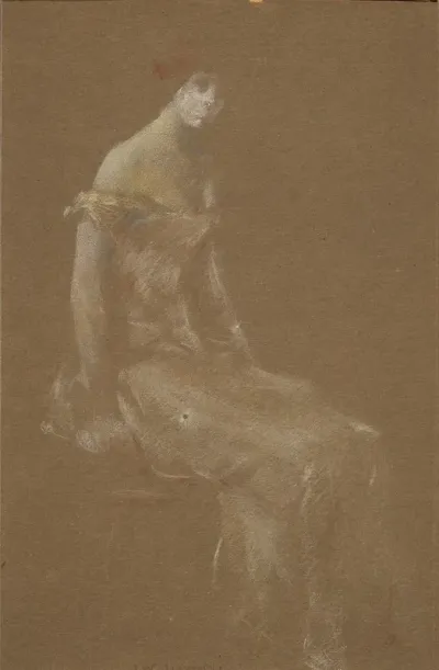 Portrait Of A Lady In Pink 3