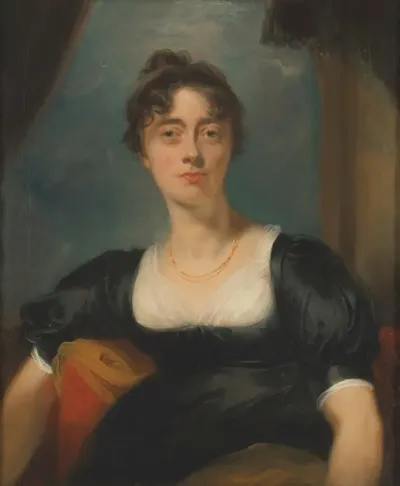 Portrait Of A Lady Traditionally Identified As Mrs Bevan