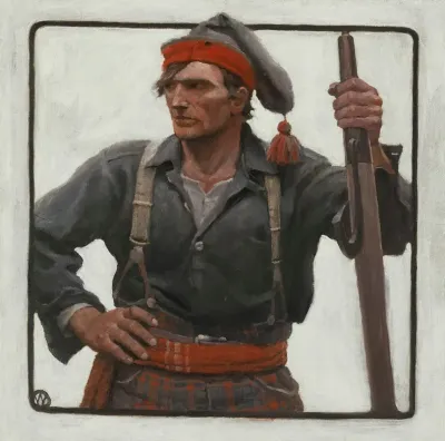 Portrait Of A Lumberjack