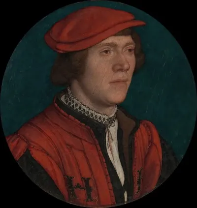 Portrait Of A Man In A Red Cap