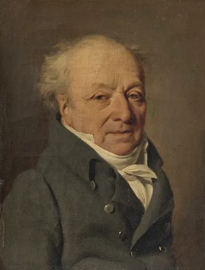 Portrait Of A Man Traditionnally Called Antoine Charles Andre Rene De Puisaye