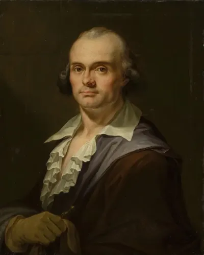 Portrait Of A Man With A Glove 2
