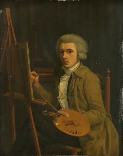 Portrait Of A Painter Probably The Artist Himself