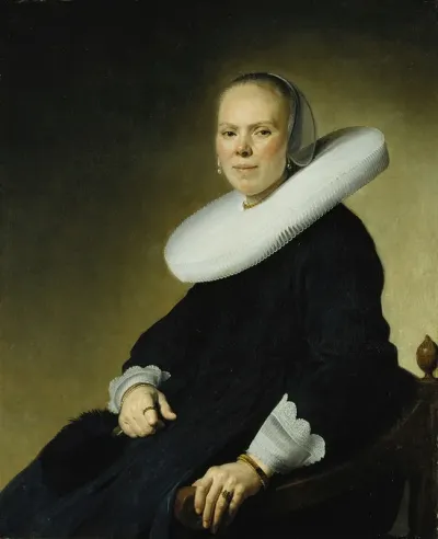 Portrait Of A Woman In An Armchair