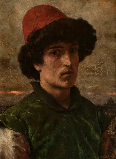 Portrait Of A Young Italian Man