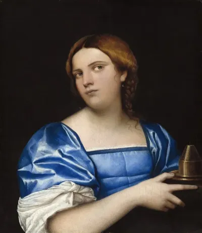 Portrait Of A Young Woman As A Wise Virgin