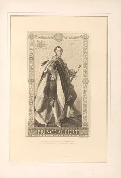 Portrait Of Albert Prince Consort