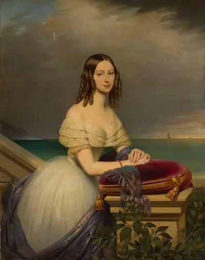 Portrait Of Aleksandra Potocka Nee Potocka