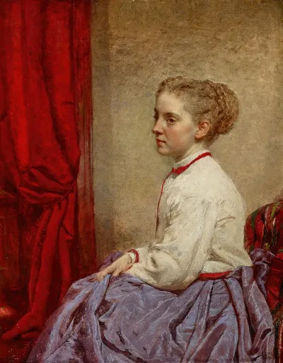 Portrait Of Amelia G Studley