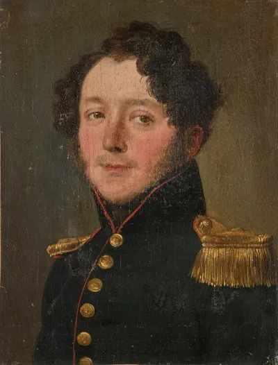 Portrait Of An Artillery Captain
