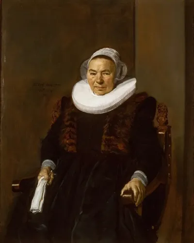 Portrait Of An Elderly Woman Traditionally Called Mevrouw Bodolphe