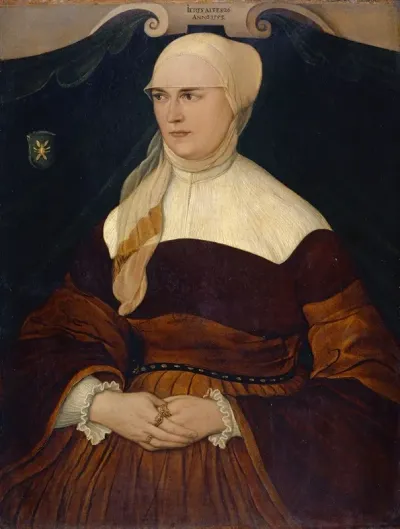 Portrait Of Anna Hungerl Wife Of The Munich Councillor Joseph Schowinger Von Wyl 2