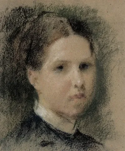 Portrait Of Annie Edelfelt