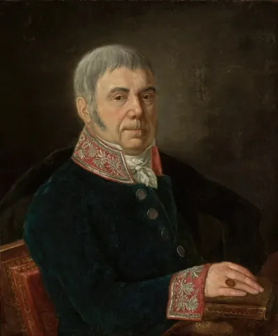 Portrait Of Augustyn Minasowicz Painters Father