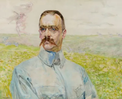 Portrait Of Brigadier Jozef Pilsudski 2