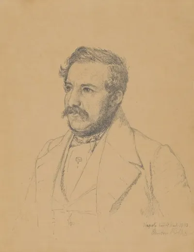 Portrait Of Christophe Louis Engelhard Dalgas