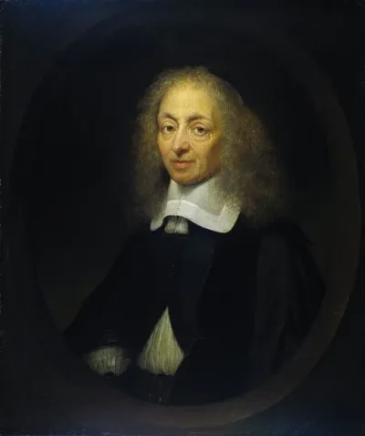 Portrait Of Constantijn Huygens 1596 1687