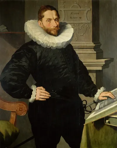 Portrait Of Cornelis Basgen Jansz Van Egmond Van Der Nyenburgh 1553 1606