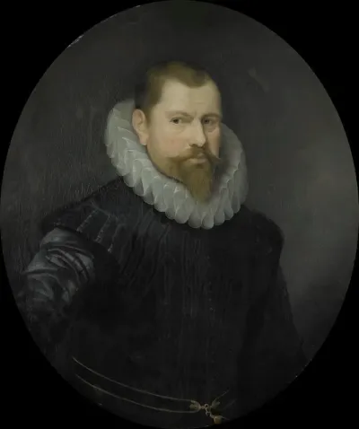 Portrait Of Cornelis Matelieff The Younger Director Of The Rotterdam Chamber Of The Dutch East India Company Elected 1602