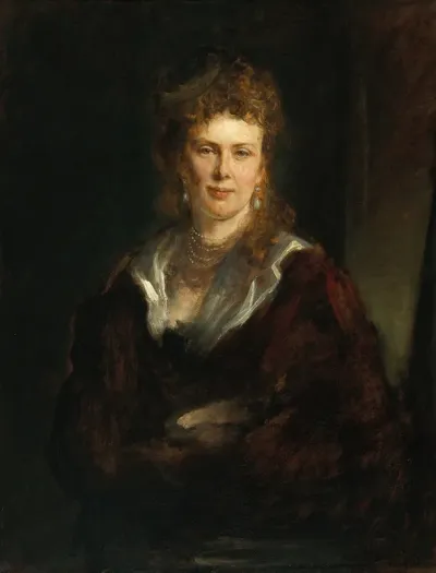 Portrait Of Countess Elisabeth Sayn Wittgenstein Sayn 1845 1883