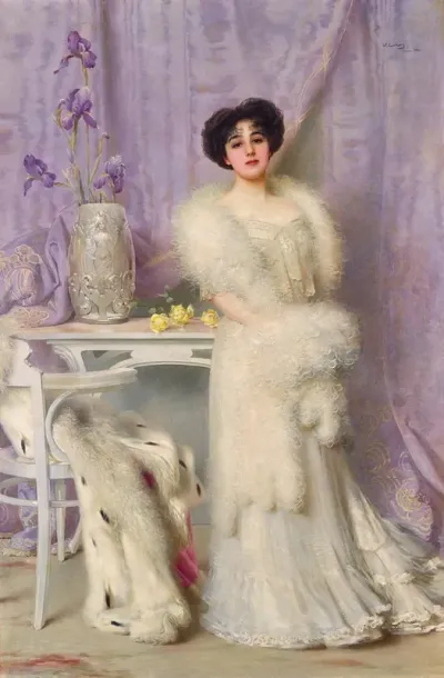 Portrait Of Diane De La Bouchere