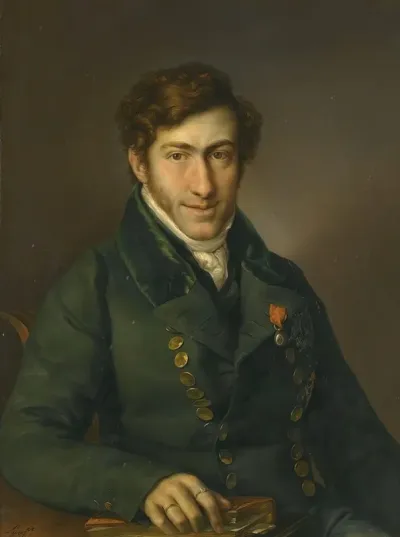 Portrait Of Don Francisco De Paula Of Bourbon Infante Of Spain 1794 1865
